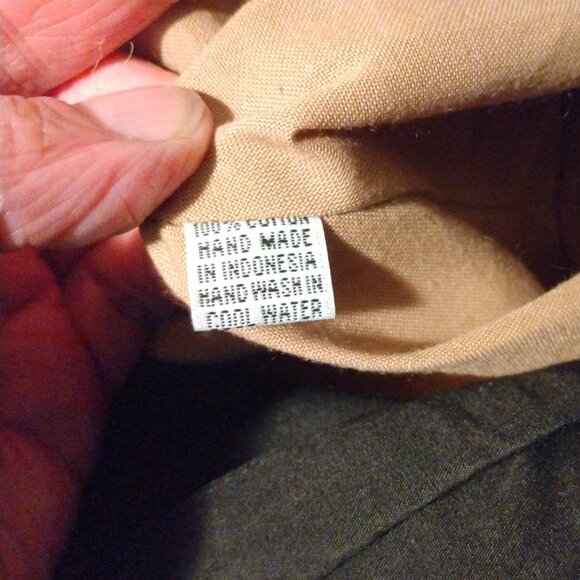 Handmade Braided Straw Basket Tote Boho Crochet Beaded Trim Drawstring Bag - Picture 10 of 10